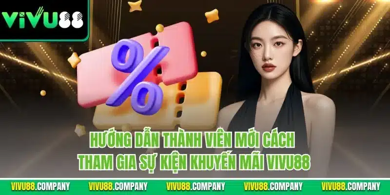 Hướng dẫn thành viên mới cách tham gia sự kiện khuyến mãi Vivu88